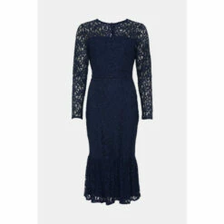 Wallis Lace Drop Hem Midi Dress For Female -Cheap Wallis Store unnamed file 949