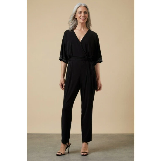 Wallis Hotfix Cuff Jumpsuit For Female 3 Wallis Hotfix Cuff Jumpsuit For Female