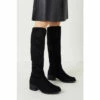 Wallis Wide Fit Kassidy Stretch Knee High Boots For Female
