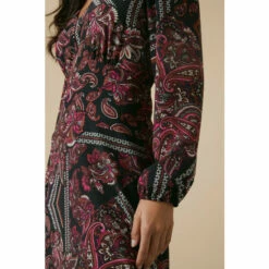 Wallis Tall Pink Paisley Lace Trim Midi Dress For Female -Cheap Wallis Store unnamed file 99