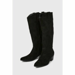 Wallis Harriet Western Detail Low Heel Knee High Boots For Female -Cheap Wallis Store unnamed file 995